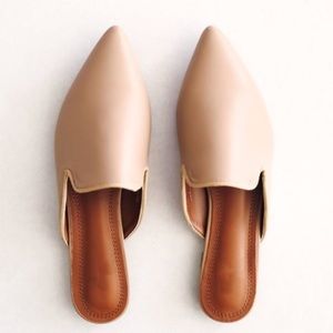 Tan Slip Ons - 8